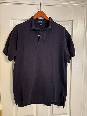 Ralph Lauren Men's Dark Navy Short-Sleeve Polo